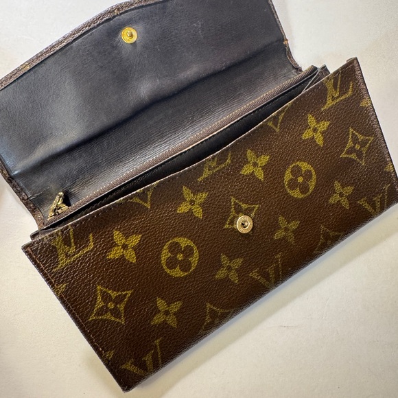 Louis Vuitton Sarah Vintage Monogram Wallet 80s edition - Picture 9 of 13